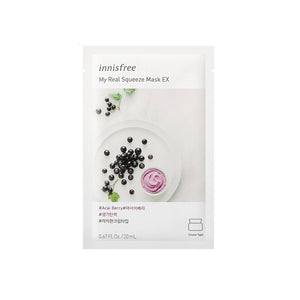 Innisfree My Real Squeeze Mask EX - Acai Berry (1pc)