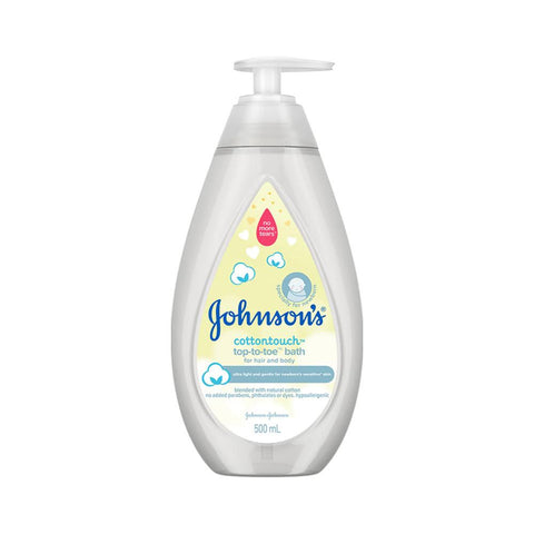 Johnson's Baby Cottontouch Top-To-Toe Bath (500ml)