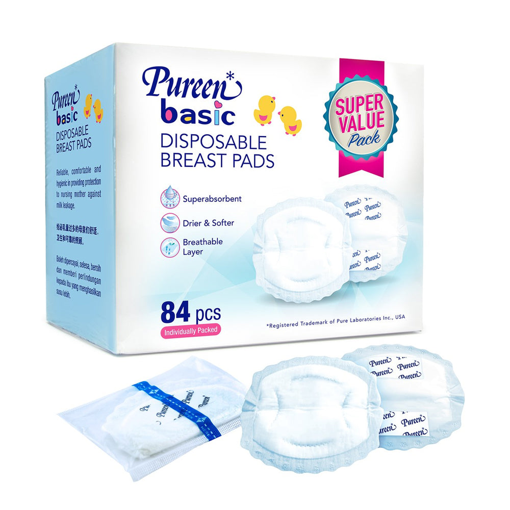 PUREEN DISPOSABLE NURSING PAD 24P