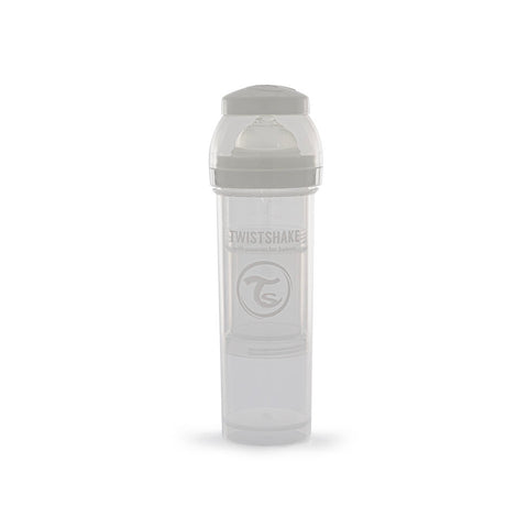 Twistshake Anti-Colic Baby Bottle #White (330ml)