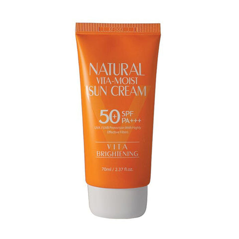 3W CLINIC Natural Vita Moist Sun Cream SPF50+ PA+++ (70ml)