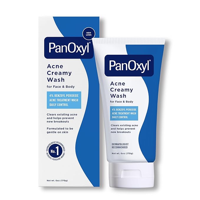 Acne Creamy Wash Benzoyl Peroxide 4% Daily Control (170g)