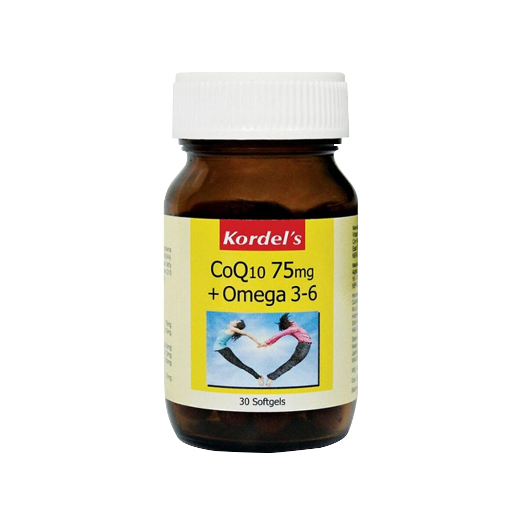 CoQ10 75mg + Omega 3-6 (30pcs)