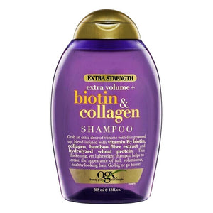 Extra Strength Extra Volume Biotin & Collagen Shampoo (385ml) - Giveaway