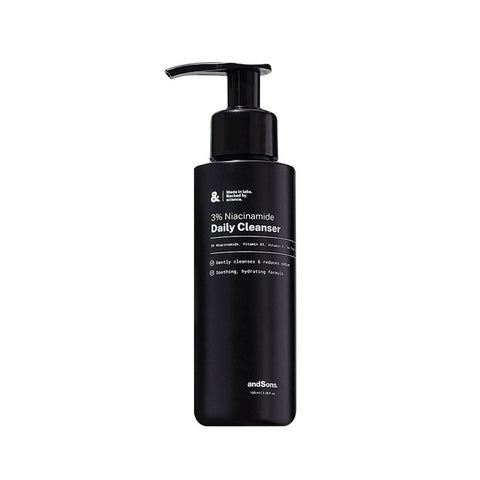 andSons 3% Niacinamide Daily Cleanser (100ml) - Giveaway