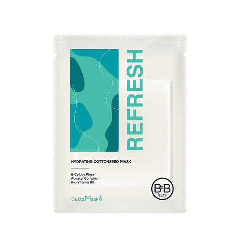 B&B Labs REFRESH Hydrating Cottonseed Mask (1 pcs) - Clearance