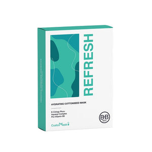 B&B Labs REFRESH Hydrating Cottonseed Mask (8 pcs) - Clearance