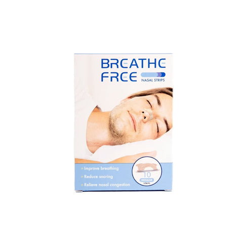 Breathe Free Nasal Strips (10 Regular Strips)