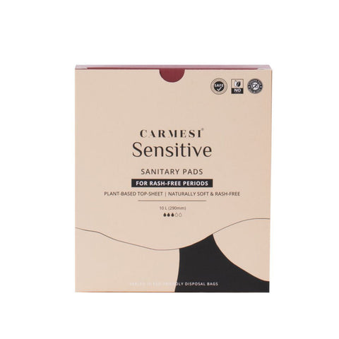 Carmesi Carmesi Sensitive - Sanitary Pads for Rash-Free Periods L (10 pcs)