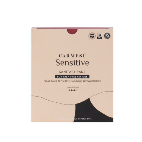 Carmesi Carmesi Sensitive - Sanitary Pads for Rash-Free Periods XL (10 pcs)