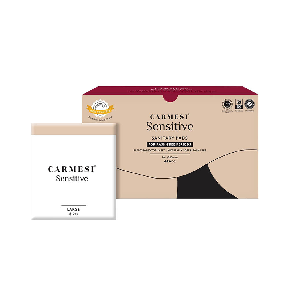 Carmesi Sensitive Pads L (30 pcs)