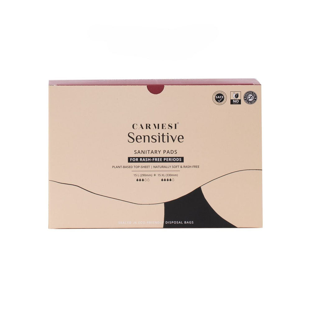 Carmesi Sensitive Pads L+XL (30 pcs)