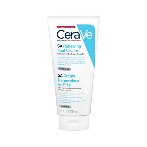 CeraVe SA Renewing Foot Cream (88ml)