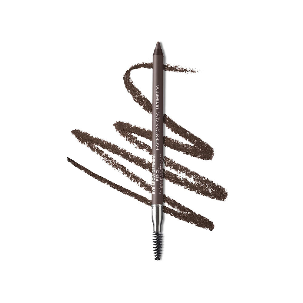 Faces Canada Ultime Pro Brow Defining Pencil Deep Tan 01 (1.2gm) - Giveaway