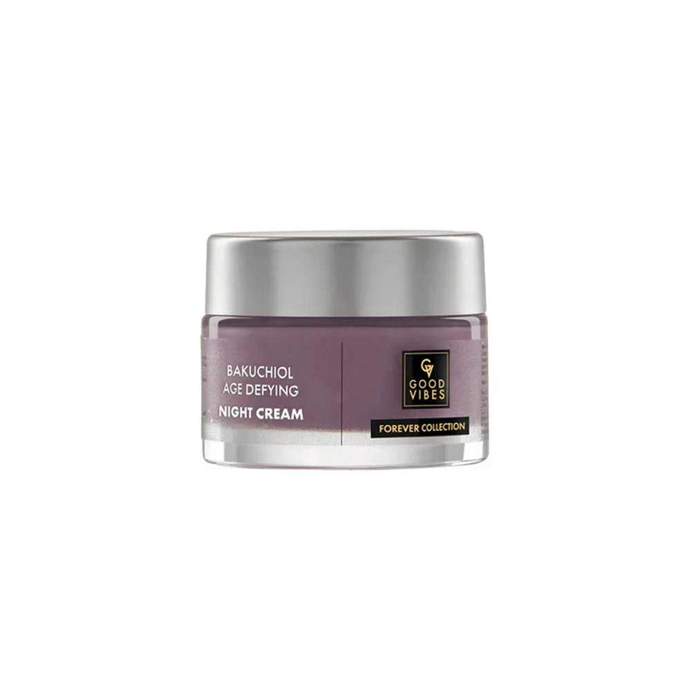 Good Vibes Bakuchiol Age Defying Night Cream (45g) - Clearance