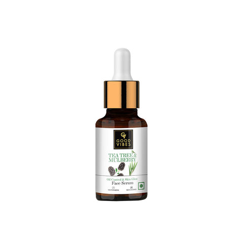 Good Vibes Tea Tree + Mulberry Skin Glow & Oil Control Serum (10ml)