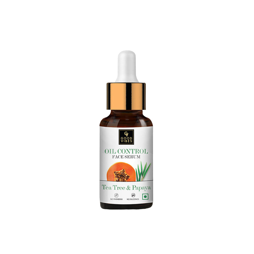 Good Vibes Tea Tree & Papaya Oil Control Face Serum (10ml)