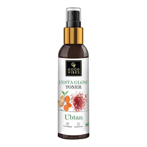 Good Vibes Ubtan Insta Glow Toner (120ml) - Clearance