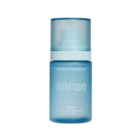 Gote Sense Scented Deodorant Spray - Geranium & Sandalwood (50ml) - Giveaway