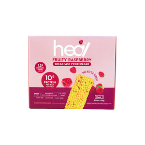 Heal Nutrition Fruity Raspberry Breakfast Protein Bar (3 Bars Bundle) - Giveaway