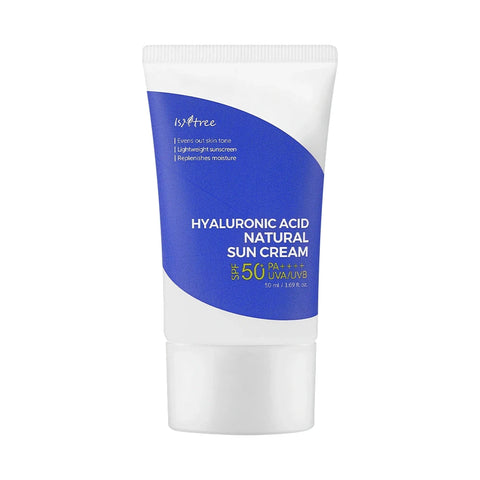 Isntree Hyaluronic Acid Natural Sun Cream SPF 50+ (50ml) - Giveaway