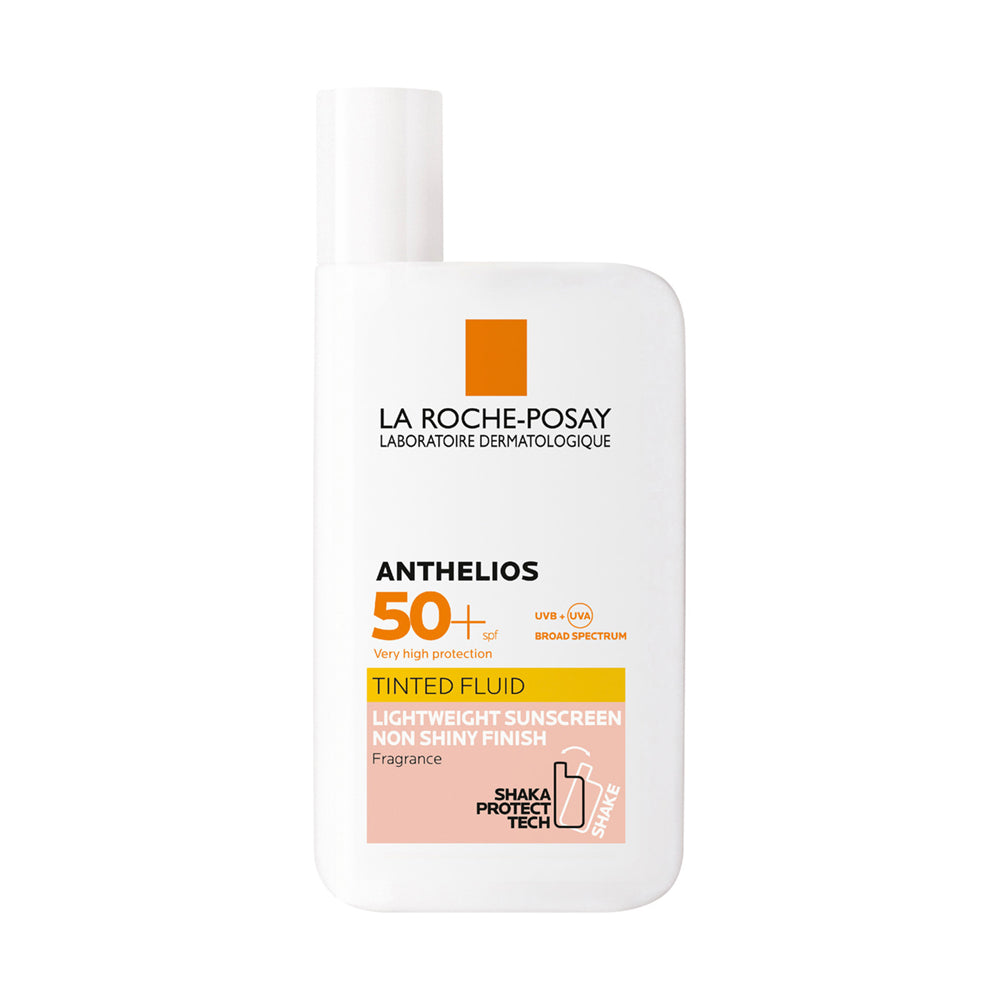 La Roche-Posay Anthelios SPF50+ Tinted Fluid - Facial Sunscreen (50ml) - Clearance