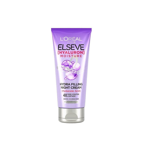 L'Oréal Paris ELSEVE Hydra Filling Night Cream Leave in / No Weigh Down (150ml)