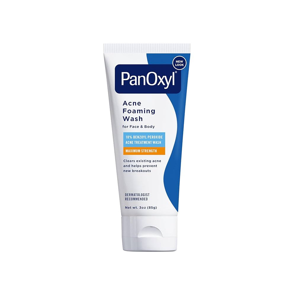 PanOxyl Acne Foaming Wash for Face & Body 10% Benzoyl Peroxide (85g)