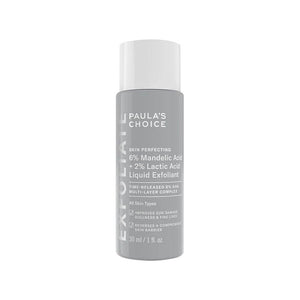 Paula's Choice Skin Perfecting 6% Mandelic Acid + 2% Lactic Acid Liquid Exfoliant (30ml) - Giveaway