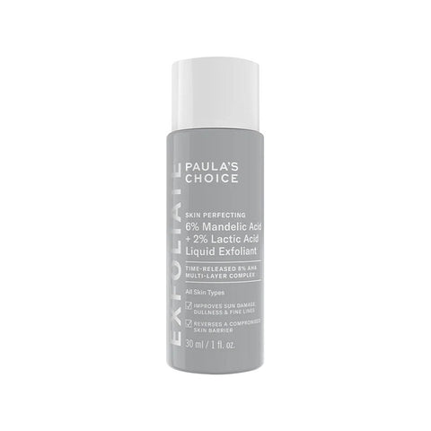 Paula's Choice Skin Perfecting 6% Mandelic Acid + 2% Lactic Acid Liquid Exfoliant (30ml) - Giveaway