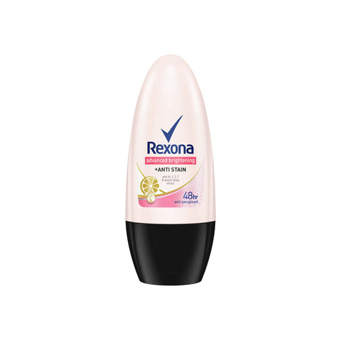 Rexona Advanced Brightening + Anti Stain Roll On (50ml) - Clearance