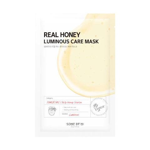 SOME BY MI Real Honey Luminous Care Mask (1pcs) - Clearance