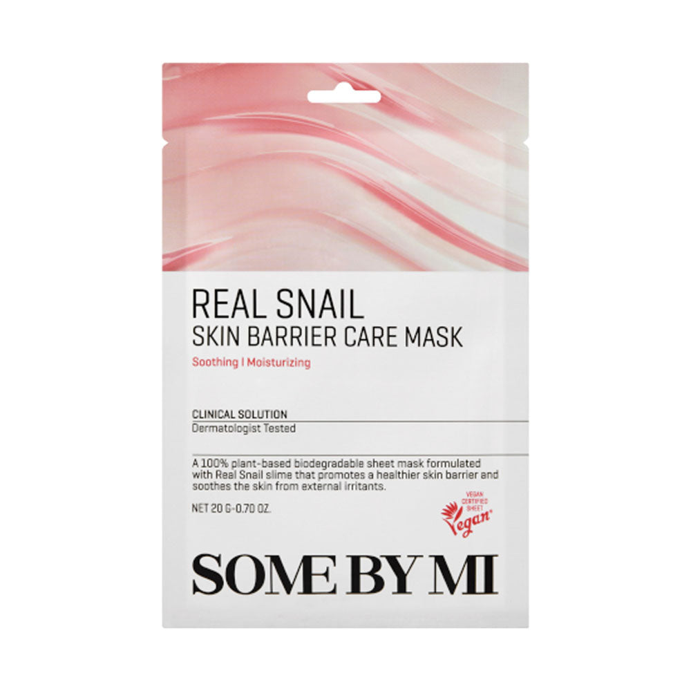 SOME BY MI Real Snail Skin Barrier Care Mask (1pcs)