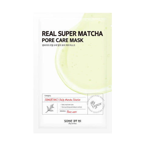 SOME BY MI Real Super Matcha Pore Care Mask (1pcs) - Clearance