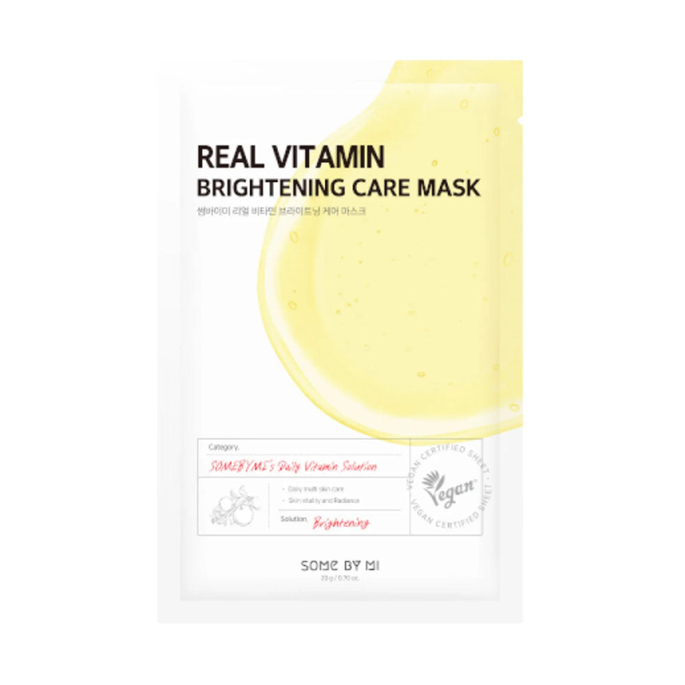 SOME BY MI Real Vitamin Brightening Care Mask (1pcs) - Giveaway