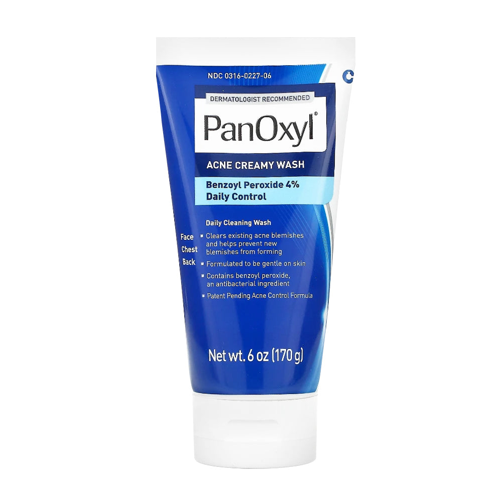 Acne Creamy Wash Benzoyl Peroxide 4% Daily Control (170g)