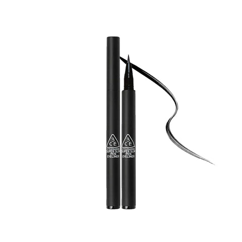 3CE Super Slim Pen Eyeliner #Black (0.5g) - Clearance