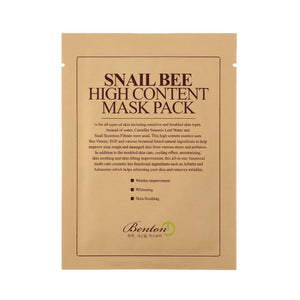 Benton Snail Bee High Content Mask Pack (20g) - Giveaway