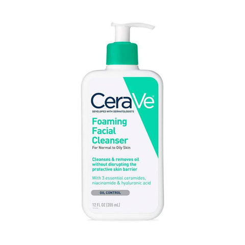 CeraVe Foaming Facial Cleanser (355ml) - Clearance