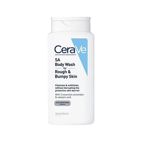 CeraVe SA Body Wash for Rough & Bumpy Skin (296ml)