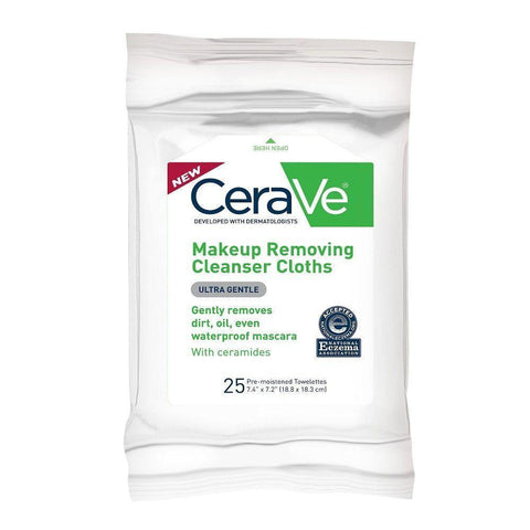 CeraVe Makeup Removing Cleanser Cloths (25ct) - Giveaway