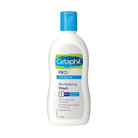 Cetaphil Pro AD Derma Skin Restoring Wash (295ml) - Clearance