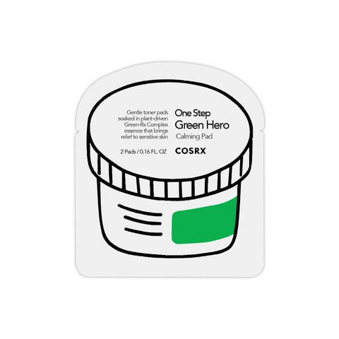 COSRX One Step Green Hero Calming Pad (2pcs) - Giveaway