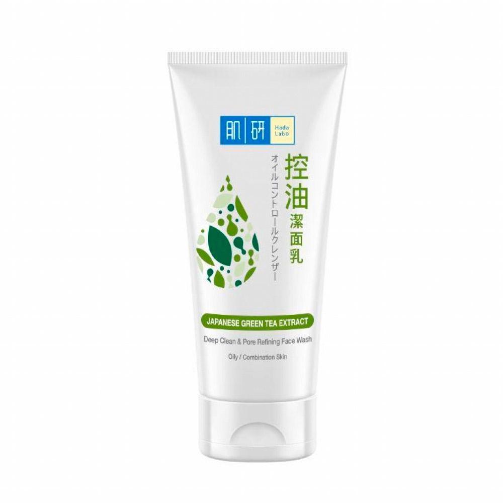 Hada Labo Deep Clean & Pore Refining Face Wash - Japanese Green Tea Extract (100g) - Clearance