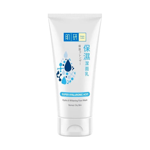 Hada Labo Hydra & Whitening Face Wash - Super Hyaluronic Acid (100g) - Giveaway