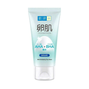 Hada Labo Tamagohada AHA+BHA Mild Exfoliating Face Wash - Exfoliate (130g) - Clearance