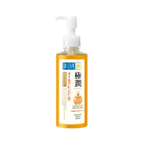 Hada Labo Gokujyun Super Hyaluronic Acid Hydrating Cleansing Oil (200ml) - Clearance