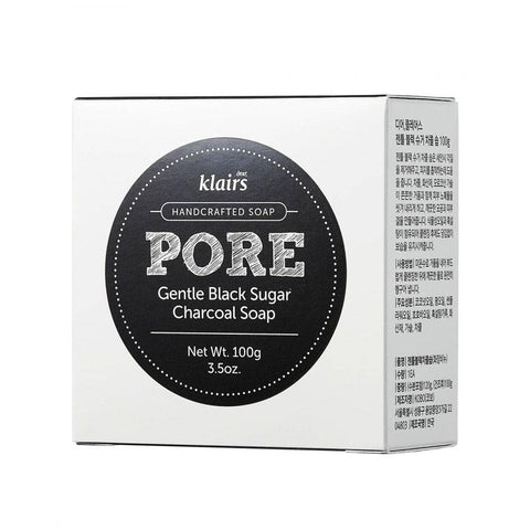 Klairs Gentle Black Sugar Charcoal Soap (100g) - Giveaway