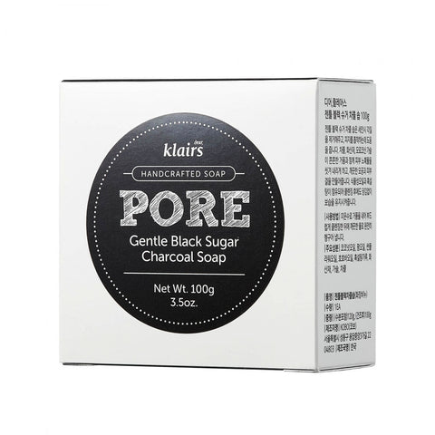 Klairs Gentle Black Sugar Charcoal Soap (100g)