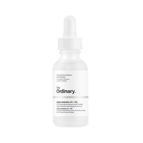 The Ordinary Alpha Arbutin 2% + HA Concentrated Serum (30ml) - Clearance